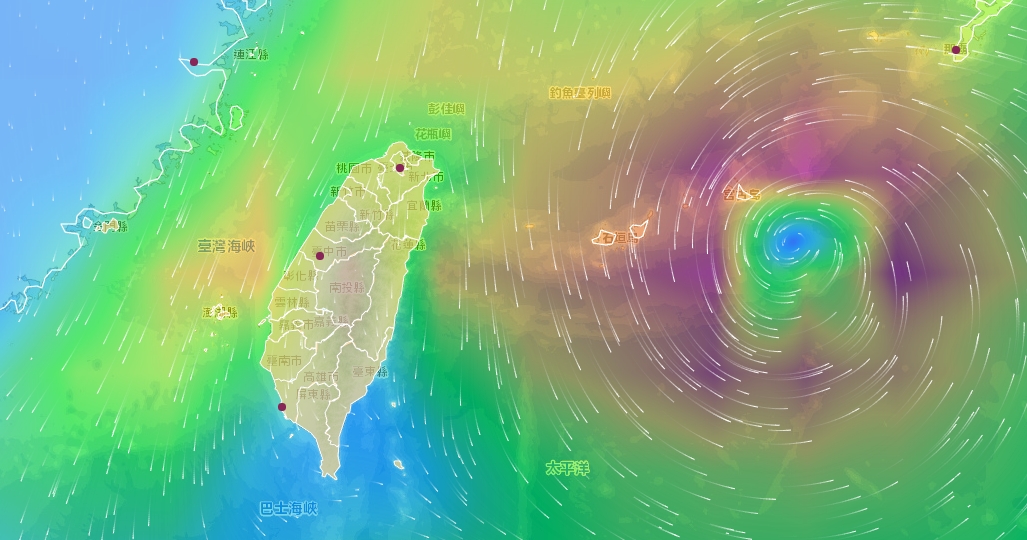 ▼梅花有成長為中度颱風的趨勢。（圖／氣象局）