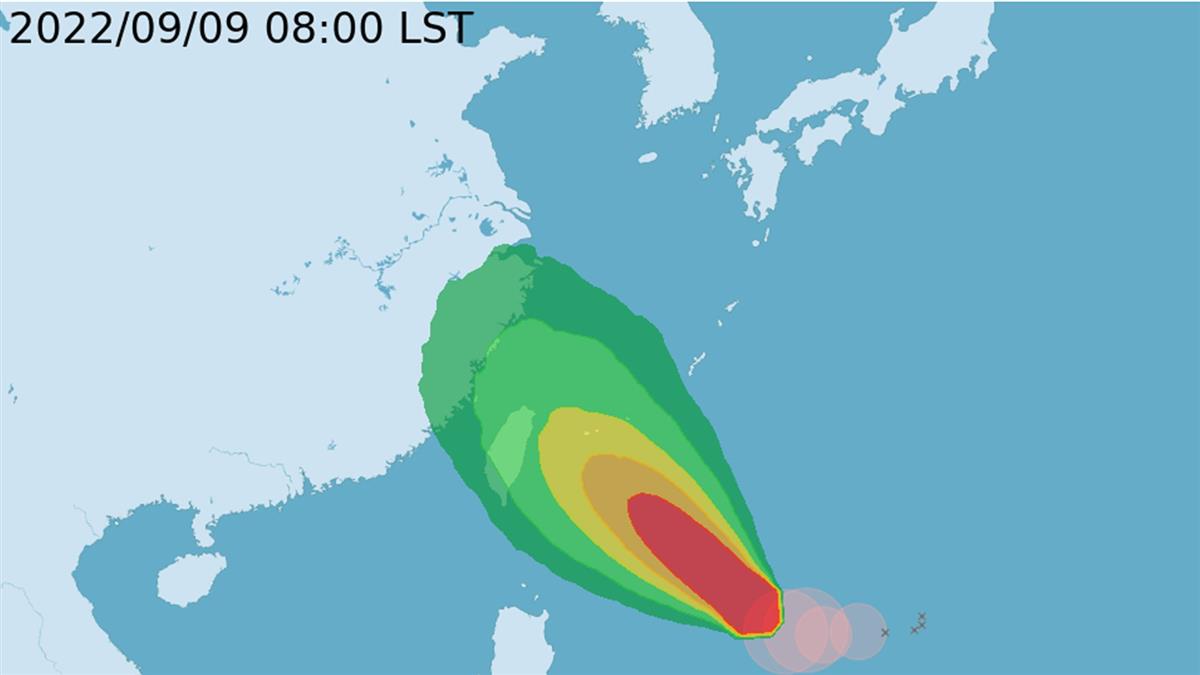 梅花恐轉中颱！北、東雨彈連炸4天 最接近台灣時間曝