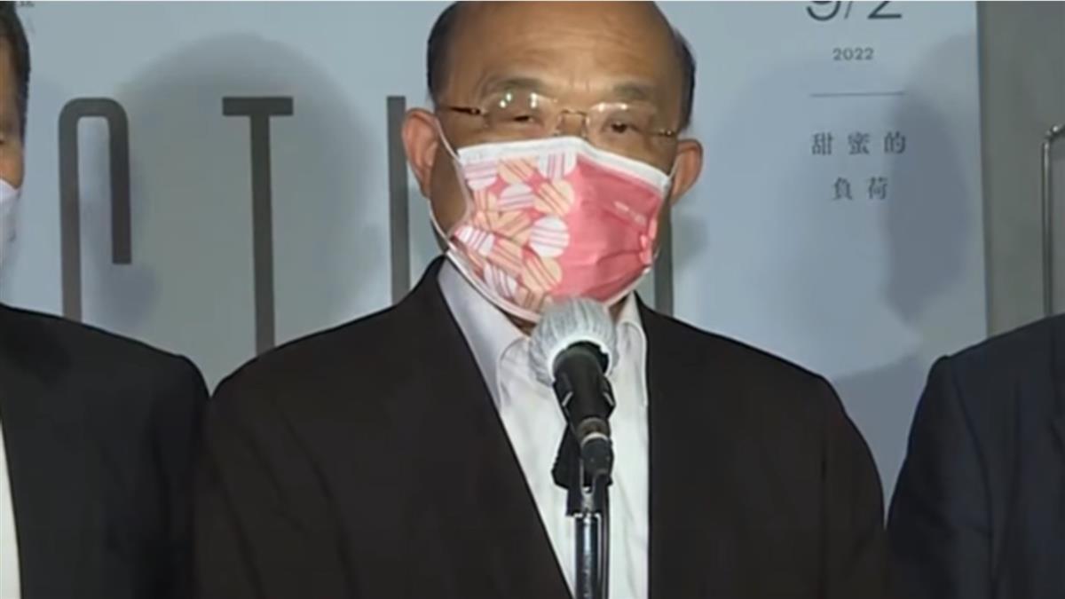 ▼蘇貞昌明日將與徐國勇、王國材到災害現場視察。（圖／東森新聞）