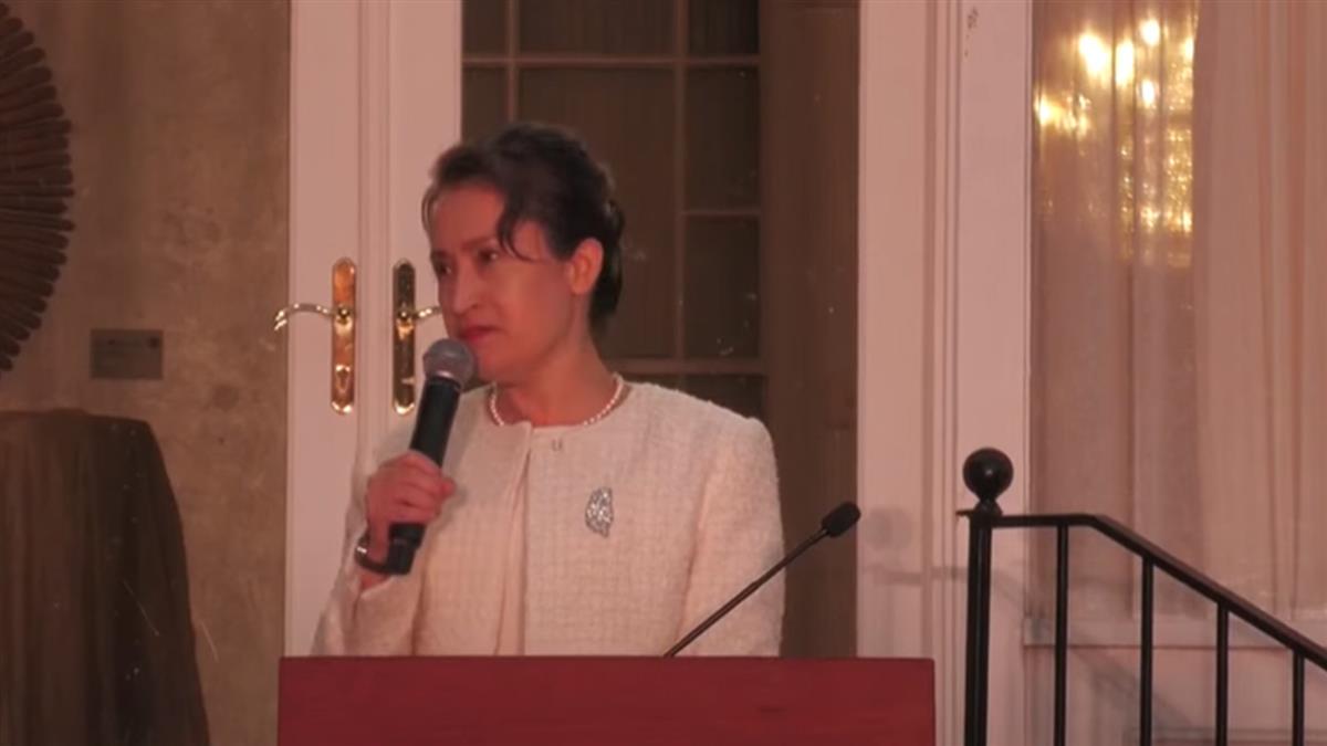 雙橡園辦國慶酒會 蕭美琴：台灣堅定捍衛主權