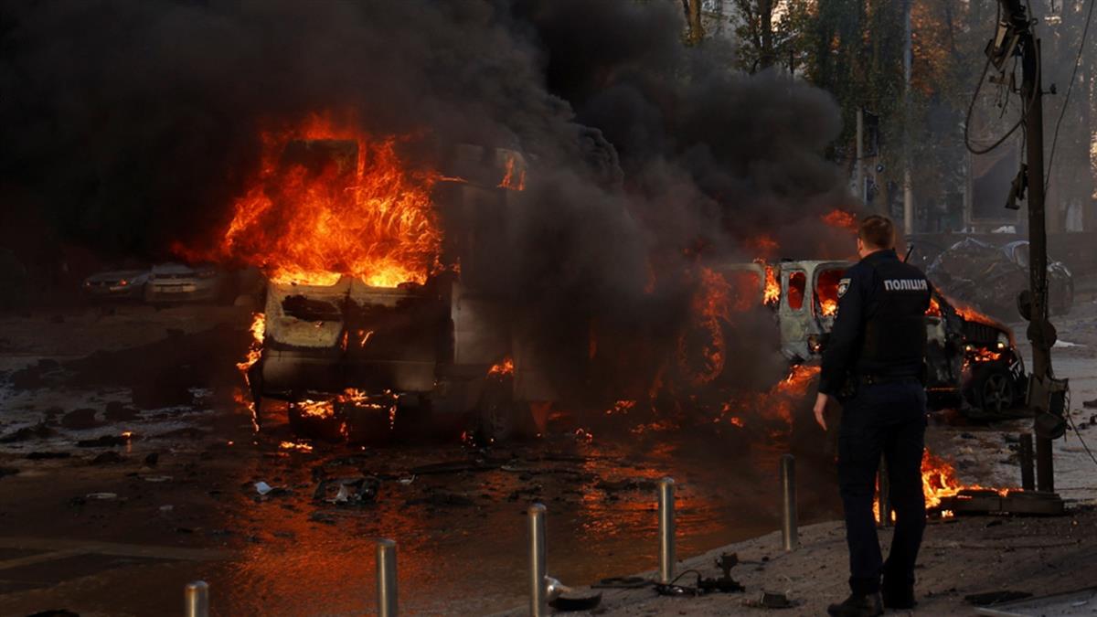 遭75枚飛彈狂轟炸 三星駐烏克蘭總部被波及