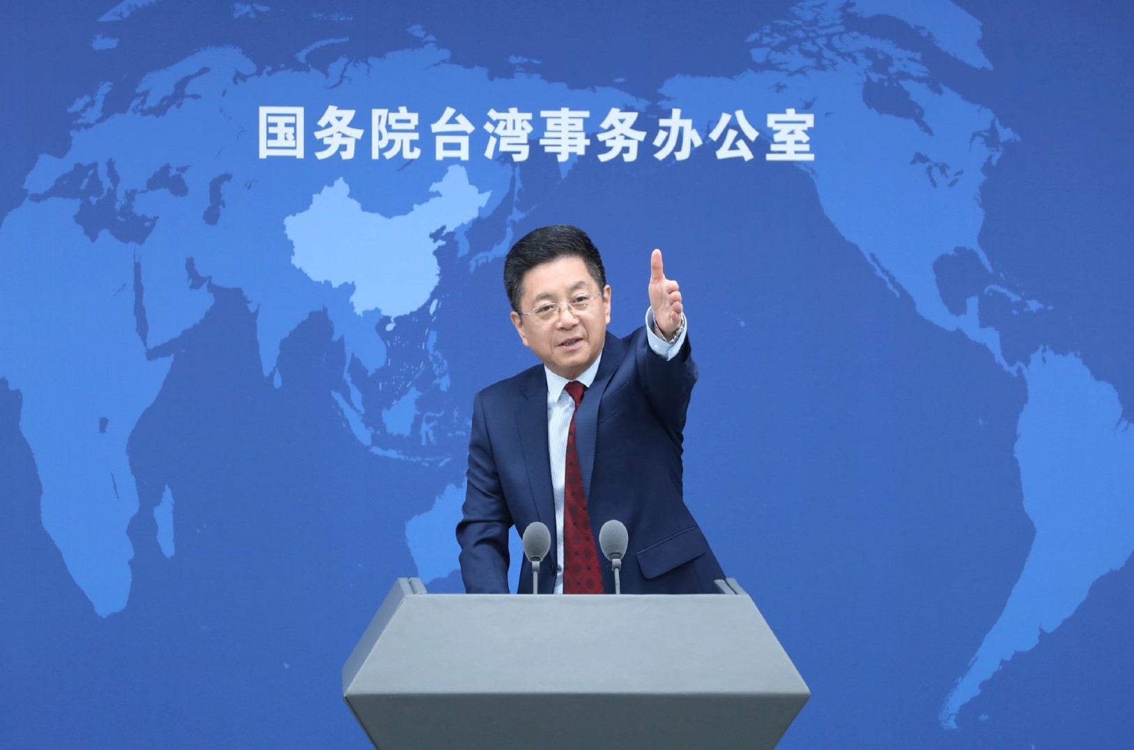 ▼馬曉光聲稱，制度不同不是分裂的借口，更不是統一的障礙。（圖／翻攝自國台辦微博）