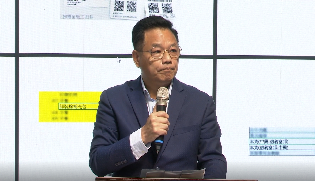 ▼林耕仁近期猛攻高虹安，質疑她利用職務詐取財物。（圖／東森新聞）