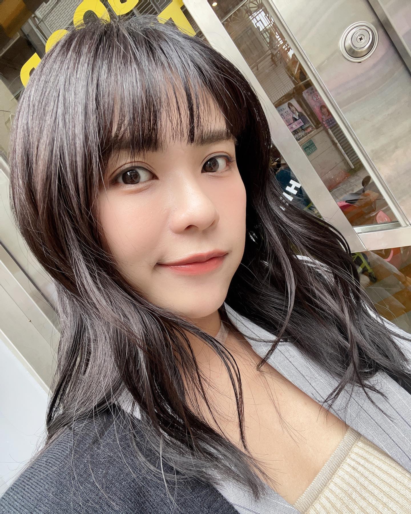 ▼林萱瑜甲狀腺長了3.5公分腫瘤。（圖／翻攝自林萱瑜臉書）