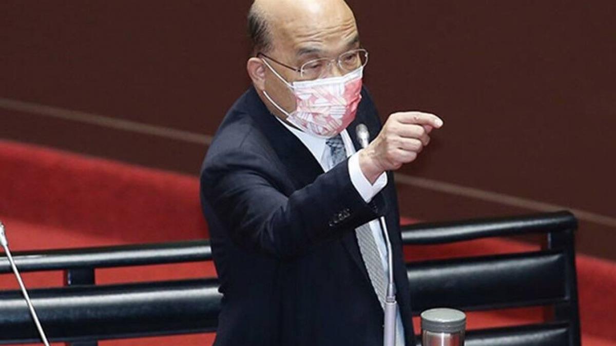 反擊洪孟楷 蘇貞昌：你媽媽在質詢，都沒有像你這樣