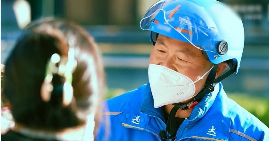 ▼豐全明外送5年多，買了一套房子給妻兒居住。（圖／翻攝自新京報微博）