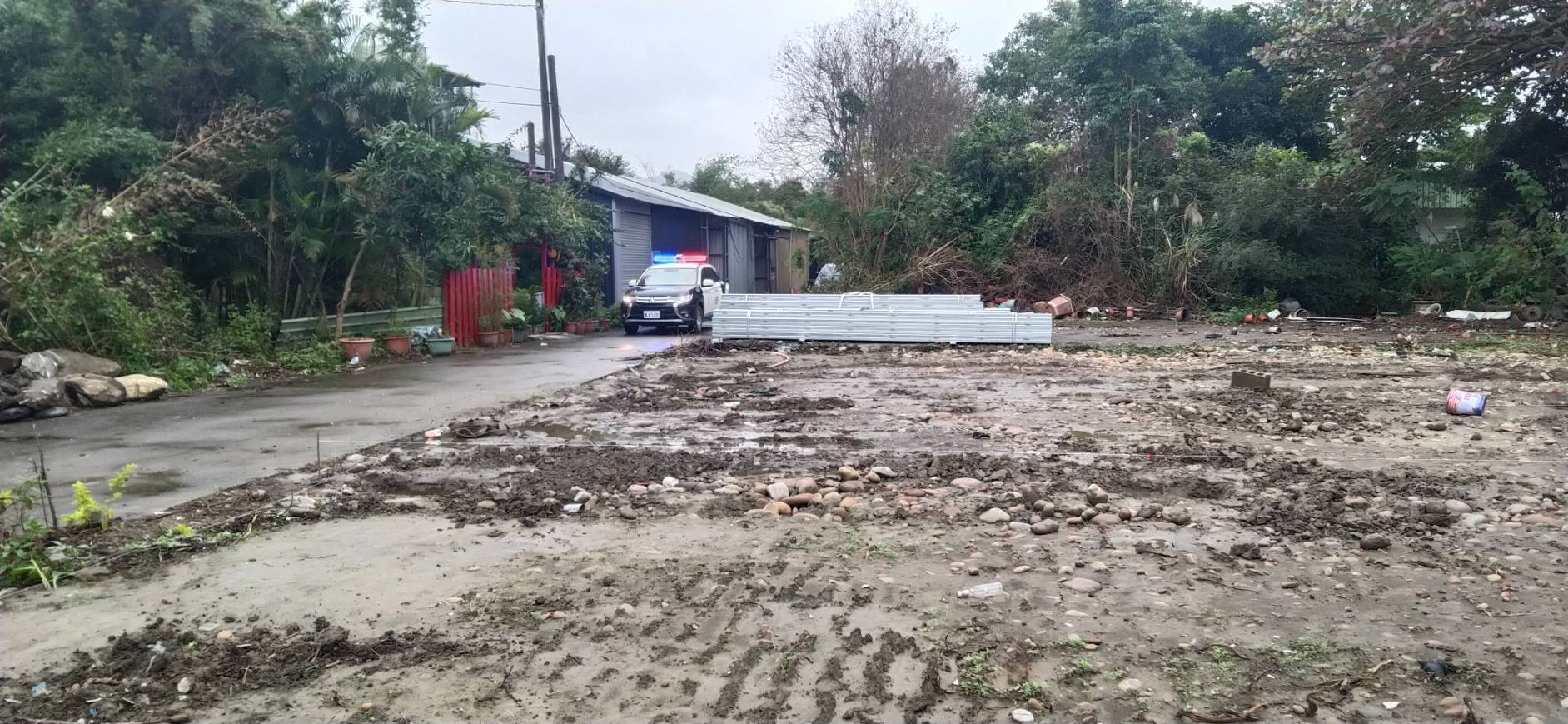 ▼新北市樹林傳出槍響。（圖／東森新聞）