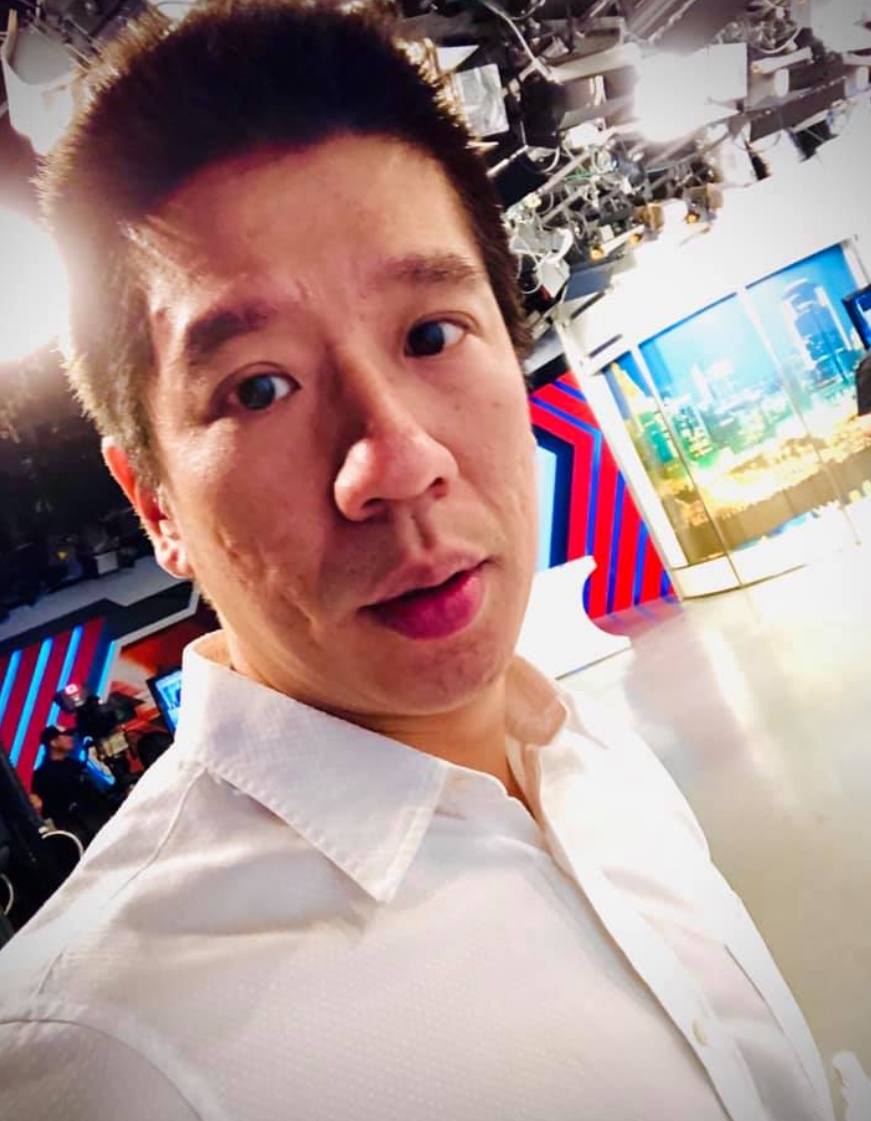 ▼林裕豐原本是電視台記者，卻因為請育嬰假丟了工作。（圖／翻攝自林裕豐臉書）