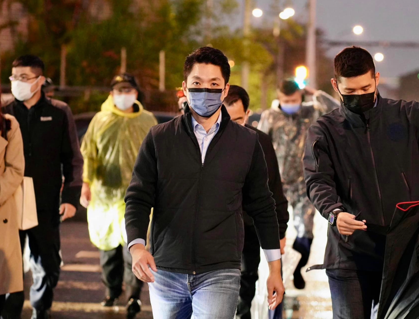 ▼蔣萬安也出席典禮。（圖／翻攝自蔣萬安臉書）