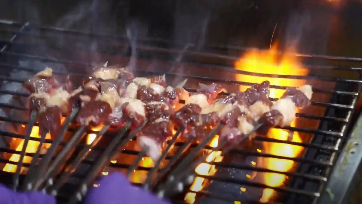 茄~這個也能烤! 東北手藝街頭發燒