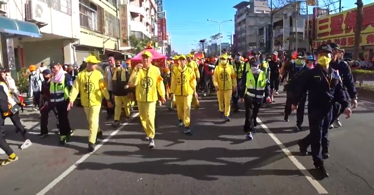 ▼苗栗白沙屯媽祖展開9天8夜進香之旅。（圖／翻攝自白沙屯媽祖網路電視台YouTube）