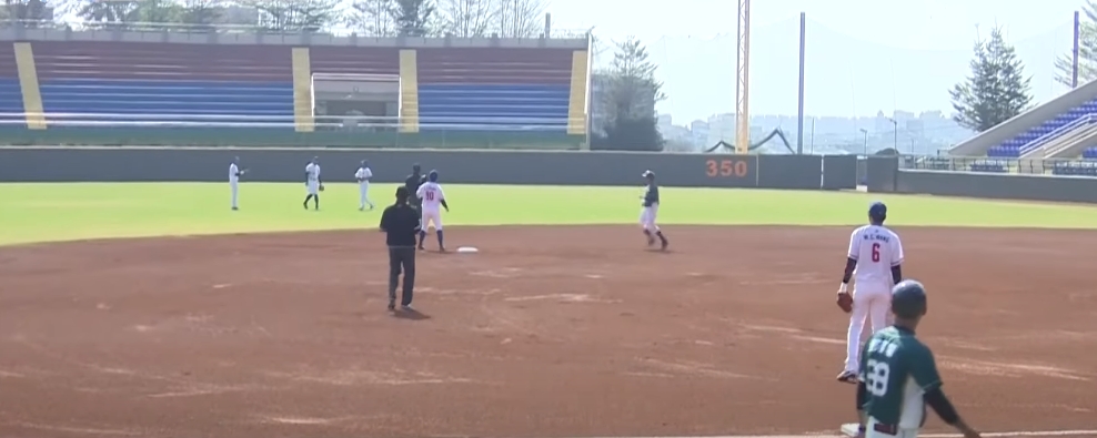 ▼中華隊17號下午與台鋼雄鷹在嘉義棒球場自辦熱身賽。（圖／東森新聞）