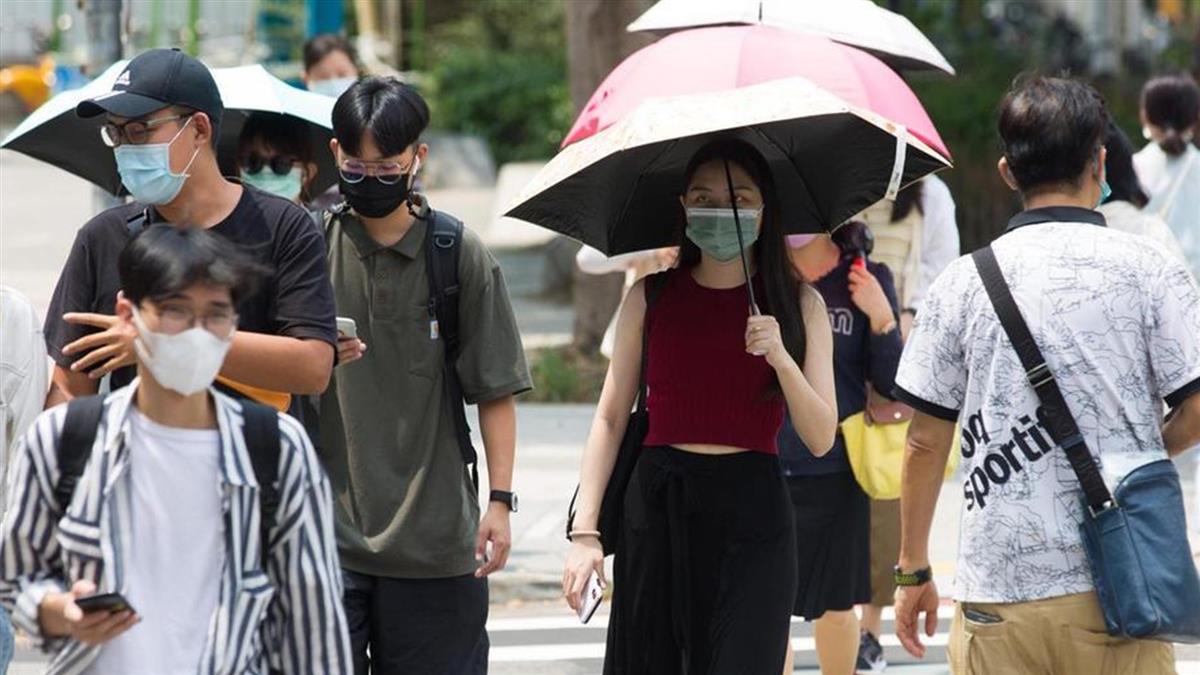 首波梅雨倒數！半個台灣變紅番薯 2地區小心雷雨