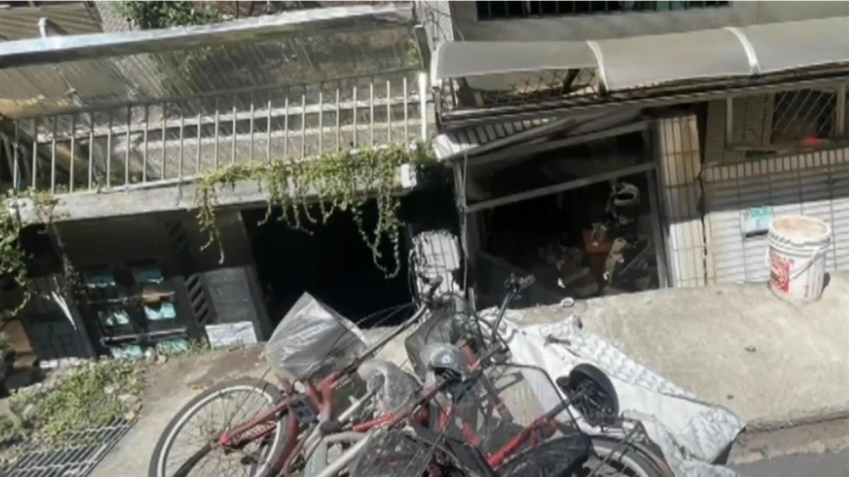 鄰垮我家也毀！周遭民宅遭波及 鐵窗變形、地磚裂
