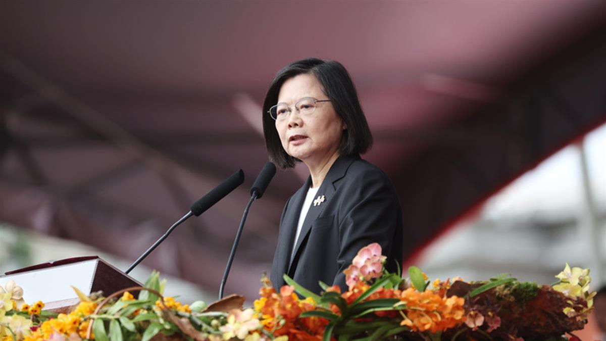 雙十國慶／蔡總統：7年厚實國力 台灣已是世界的台灣