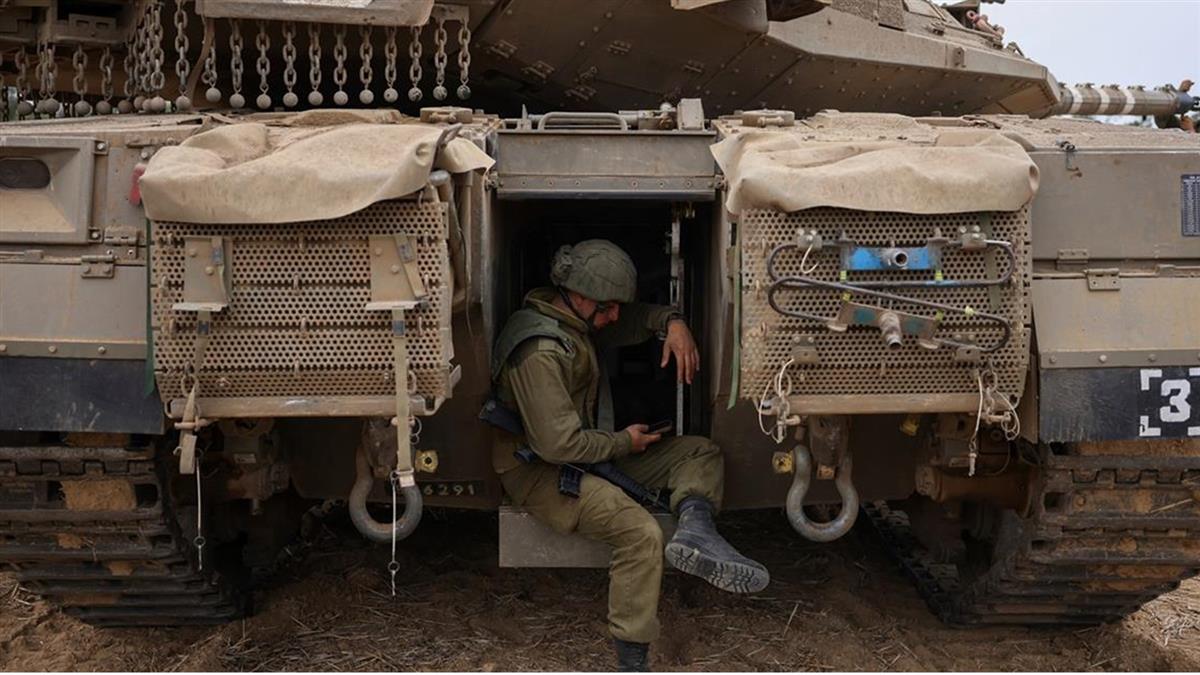 以巴衝突／以「全面封鎖」加薩動員30萬大軍 納坦雅胡：這只是開始