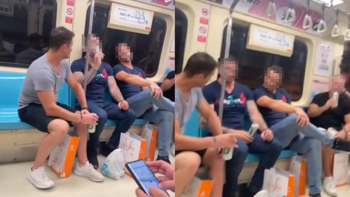 澳洲消防猛男「搭北捷喝酒」遭PO網 領隊致歉了