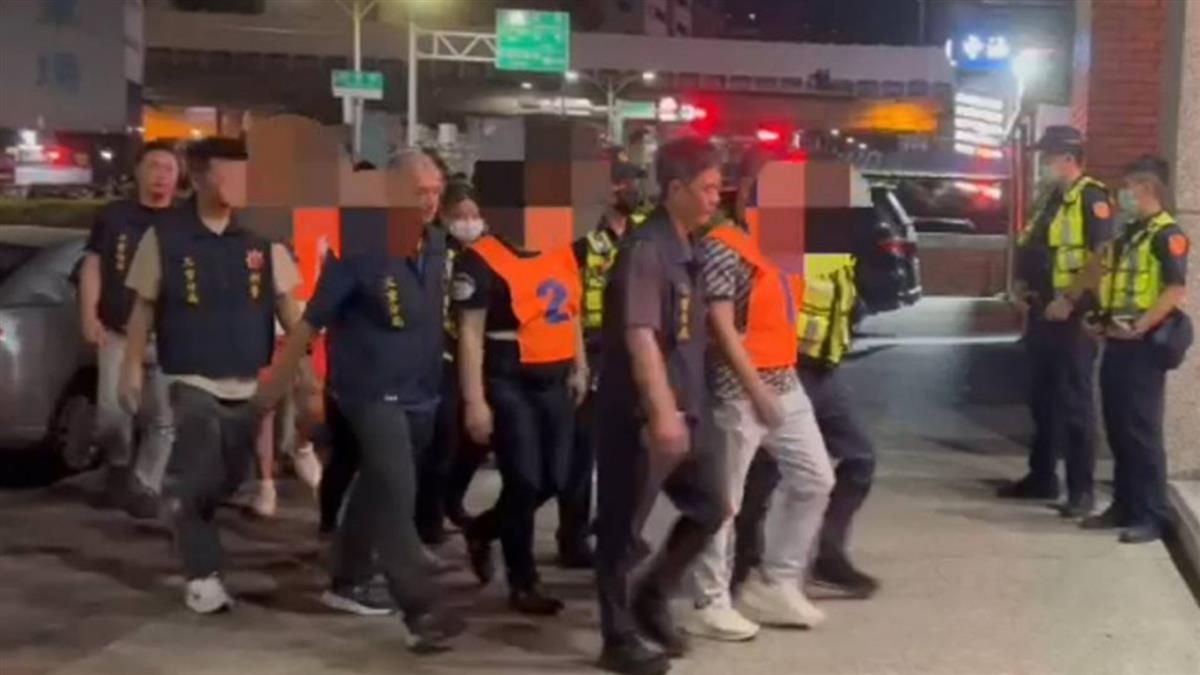 黑衣人包圍三重派出所叫囂 知情人爆：所長恐被調職