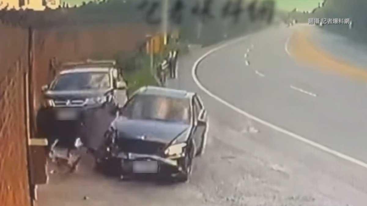 完全沒剎車！警車執行測速被撞 肇事駕駛：我睡著了