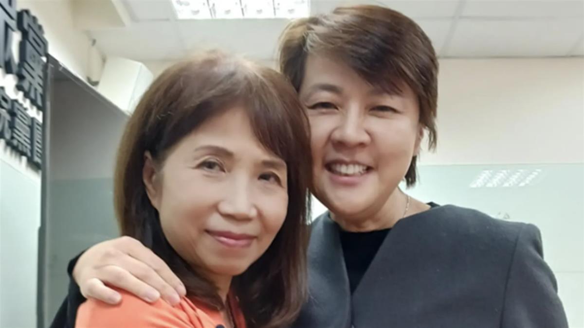 陳昭姿稱汙泥染指變廢票 黃珊珊發擁抱合照「破除謠言」