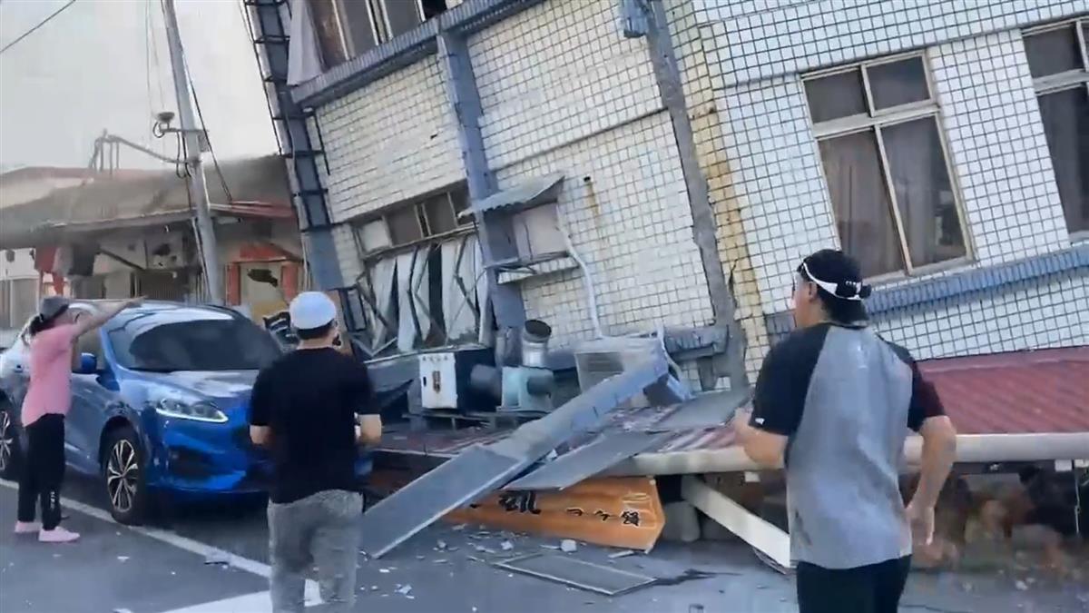 獨／早餐店3秒變廢墟！星國客逃出：真的很怕！人生第1次