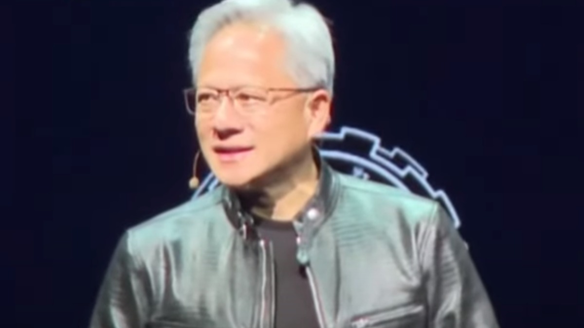 原PO對於黃仁勳的<a href='/search/tags/長相/' target='_blank'>長相</a>，結論就是「不能稱作帥哥，但算是潮男」。（圖／東森新聞）