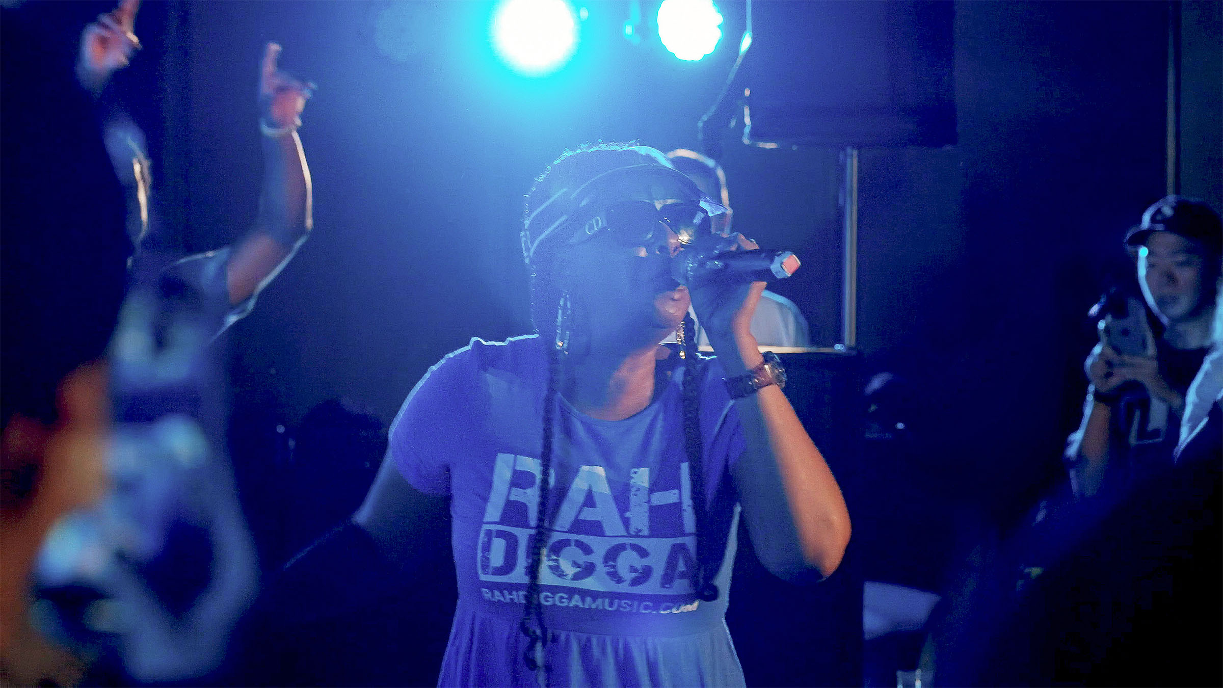 身兼演員及饒舌歌手的Rah Digga，更曾參演知名好萊塢電影《惡靈13》，並飾演其中Maggie一角。（圖／臺北流行音樂中心提供）