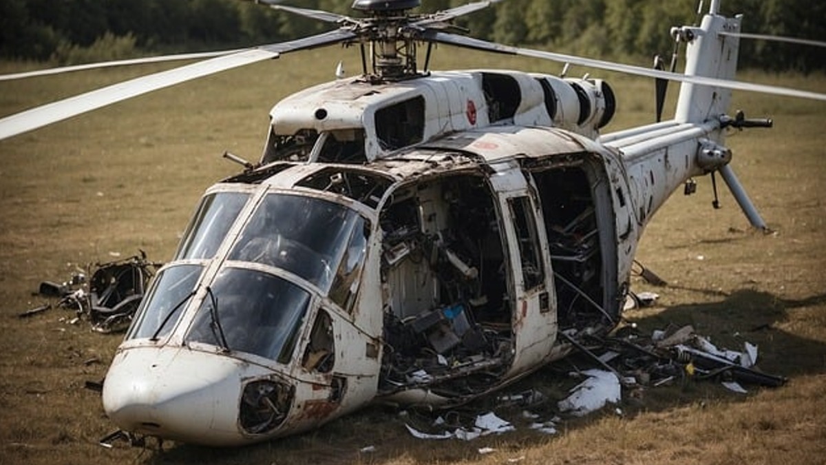 一架直升機今天在尼泊爾首都加德滿都西北部山區墜毀。（示意圖／Pixabay）