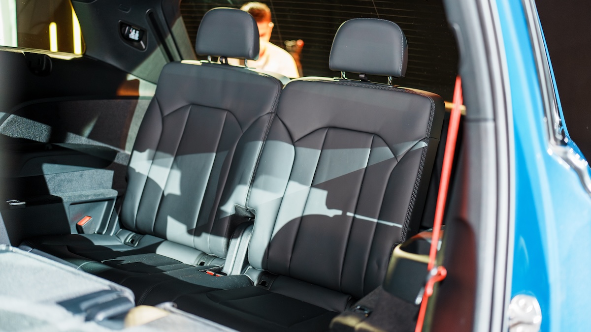 Q7 有提供七人座供消費者選擇，入門車型Q7 45 TFSI quattro 享馭版在上市期間可免費升級。（圖／林昱丞攝影）