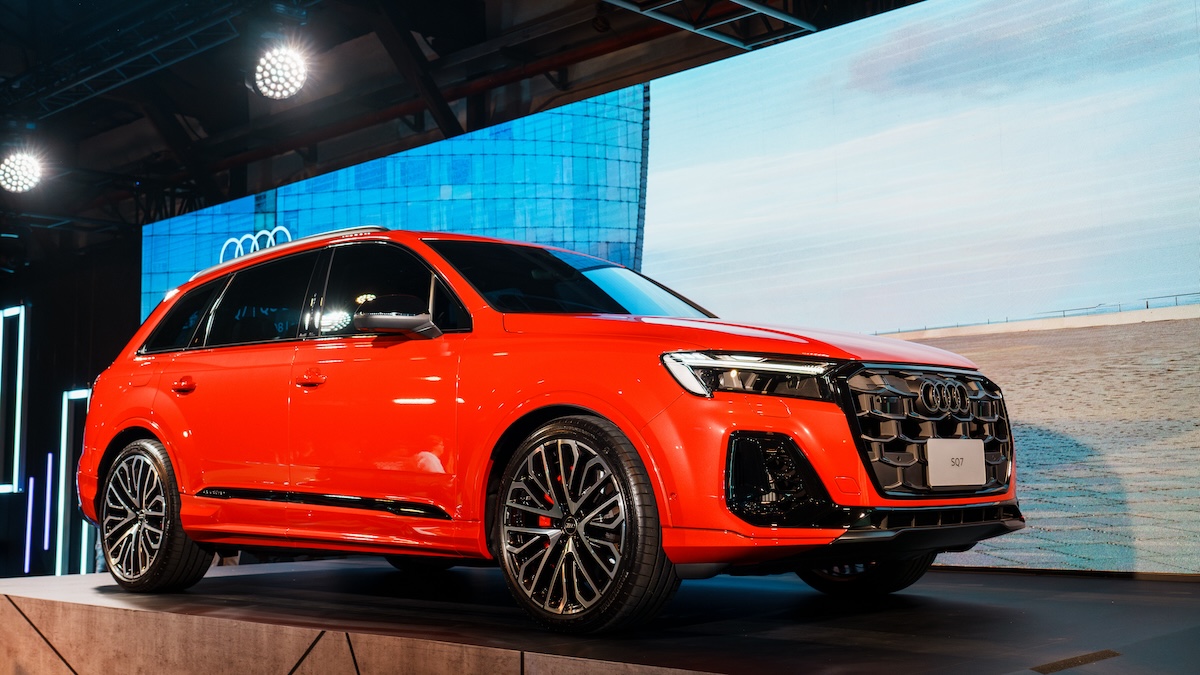 既然是運動化車型，SQ7 當然放上了許多電控系統，其中標配動態全輪轉向系統，可使後輪轉向可達5度。（圖／林昱丞攝影）