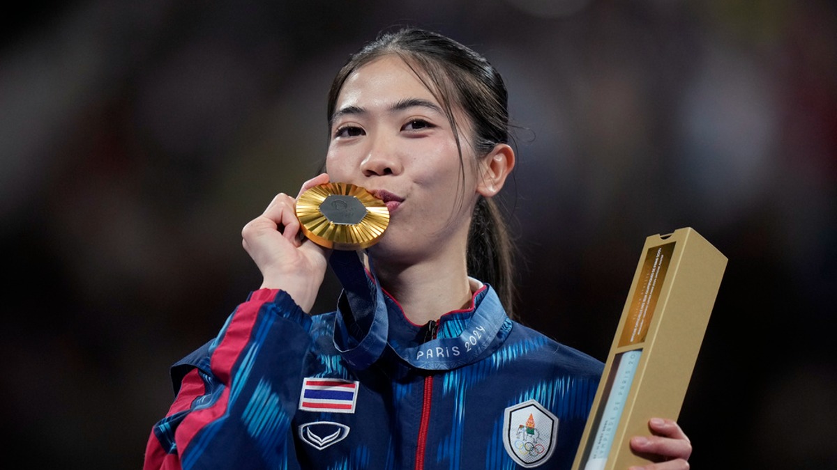 泰國跆拳道女王翁巴達那吉。（圖／美聯社）