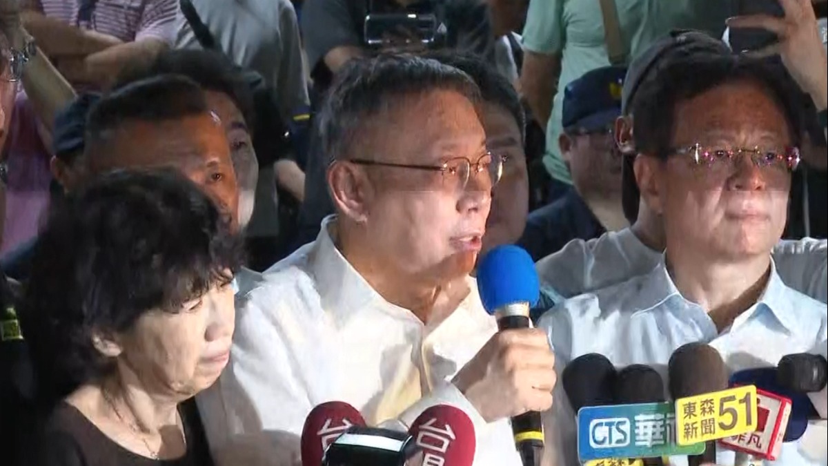 柯文哲不提抗告，這說詞被解讀其實另有盤算。（圖／東森新聞）