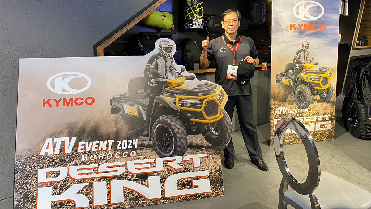KYMCO執行長柯俊斌表示，KYMCO看好疫情後ATV觀光租賃市場的復甦。（圖／KYMCO提供）