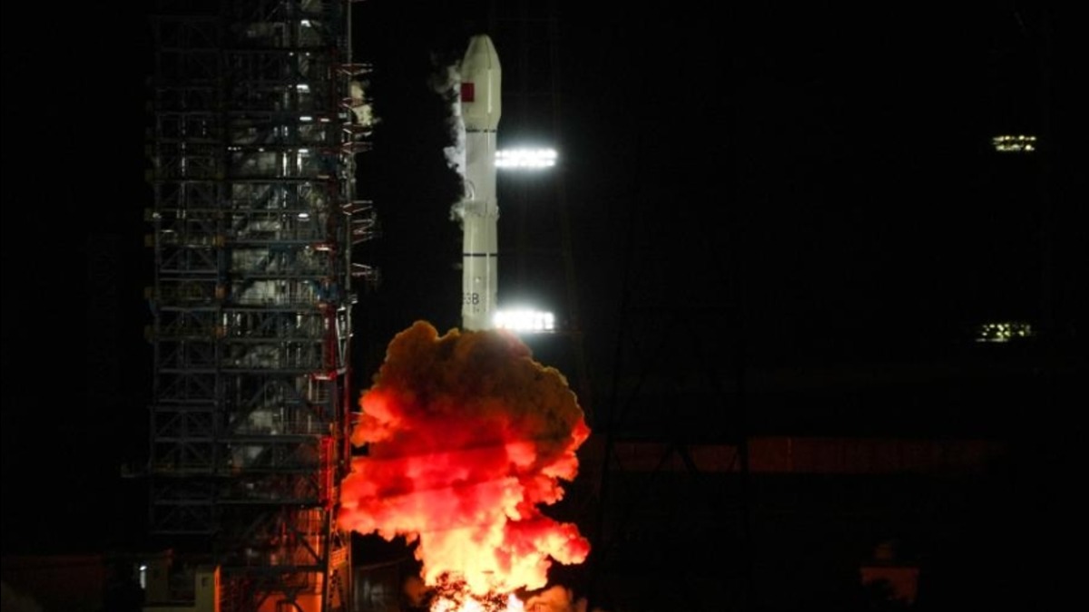 中國今晚發射火箭。（圖／新華社）