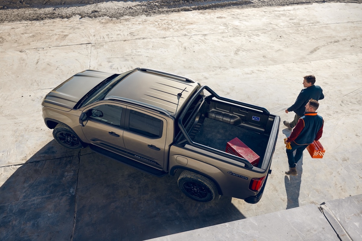 車廂後方的車斗面積達到 2.36 平方公尺，提供充裕的空間和強大載運功能。（圖／臺灣福斯商旅提供）