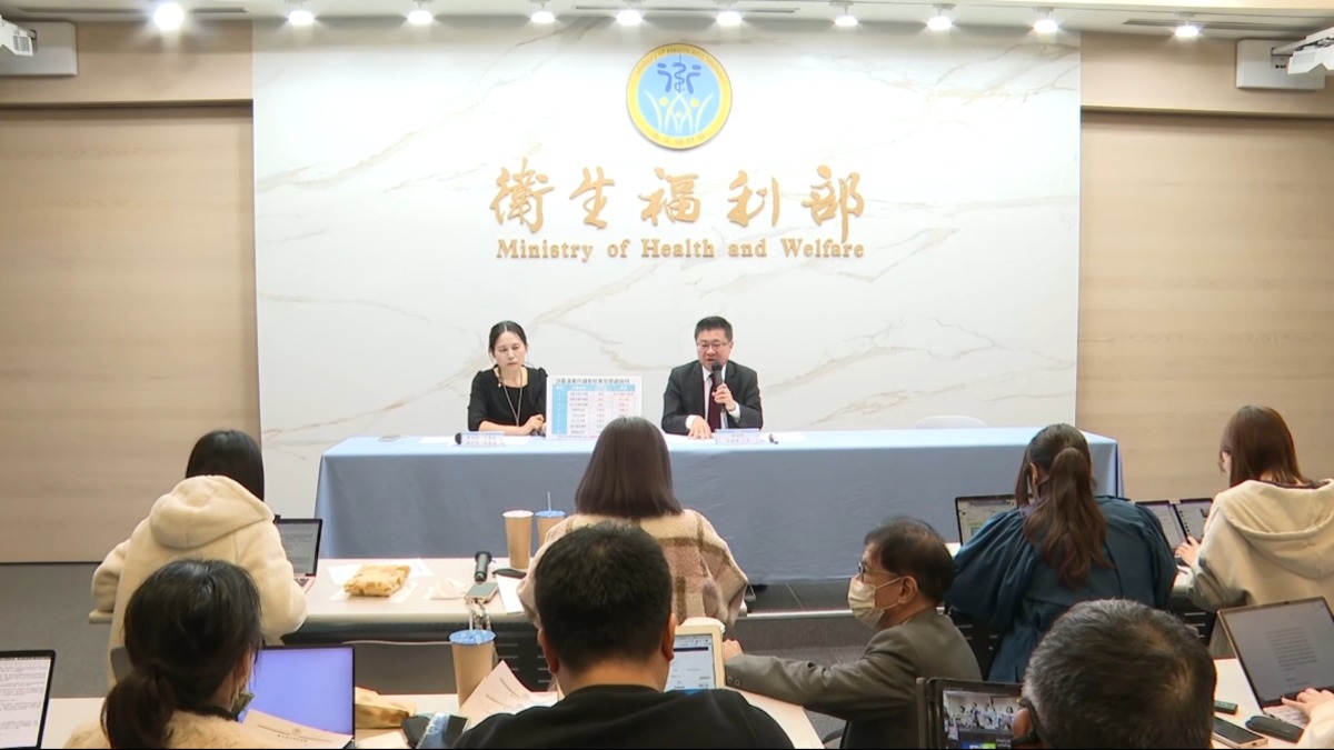 針對衛福部內霸凌案件，衛福部次長呂建德公布霸凌案件調查進度及懲處。（圖／東森新聞）