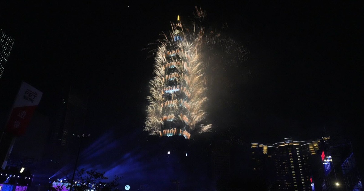 台北101煙火。（圖／張一笙攝影） 