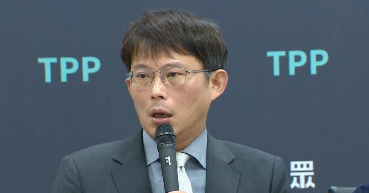 黃國昌接任民眾黨代理主席後首發聲。（圖／東森新聞）