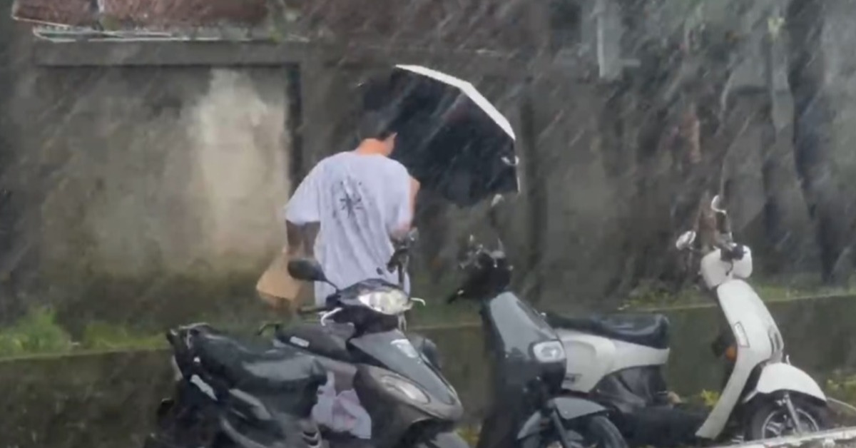 氣象署1日晚間對南投縣發布大雨特報。（示意圖／東森新聞）