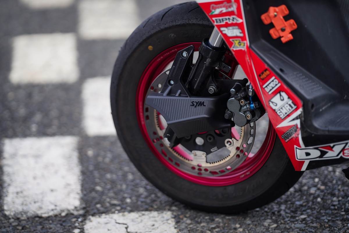 煞車導風罩。（圖／SYM提供）