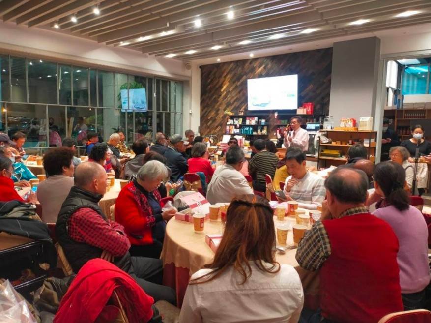 合作夥伴鼎峰健康集團董事長致詞。（圖／愛走國際提供）