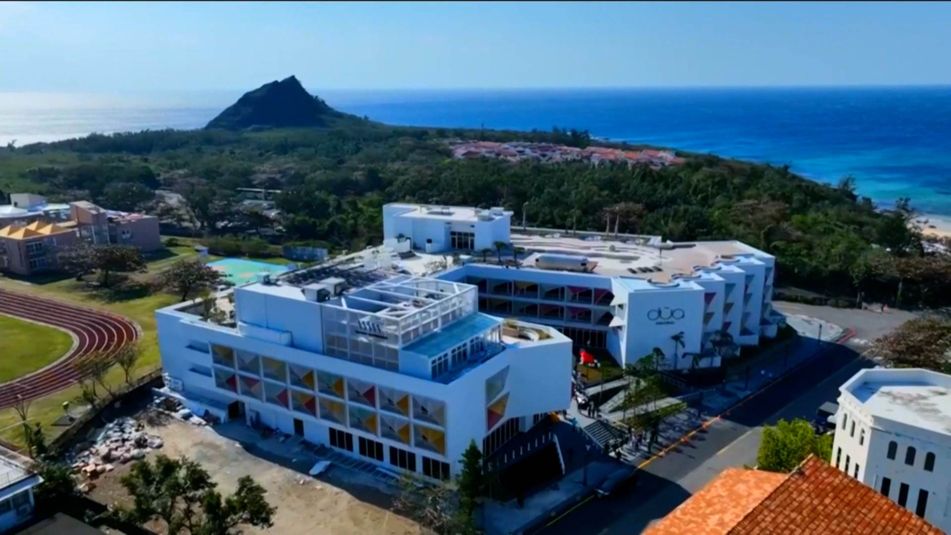 墾丁25年來首間新旅館開幕。（圖／東森新聞）