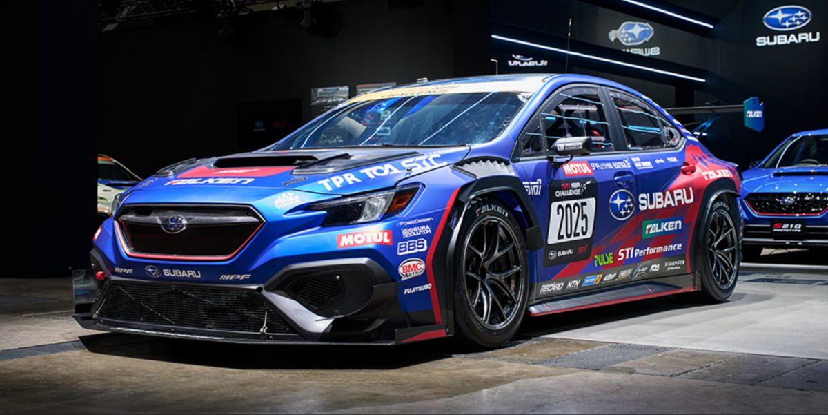 WRX STI S210車型的靈感就是來自於這輛WRX NBR賽車。（圖／速霸陸提供）