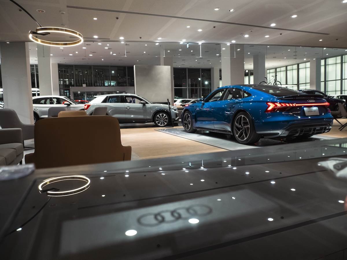 Audi新莊完成據點升級。（圖／Audi Taiwan提供）