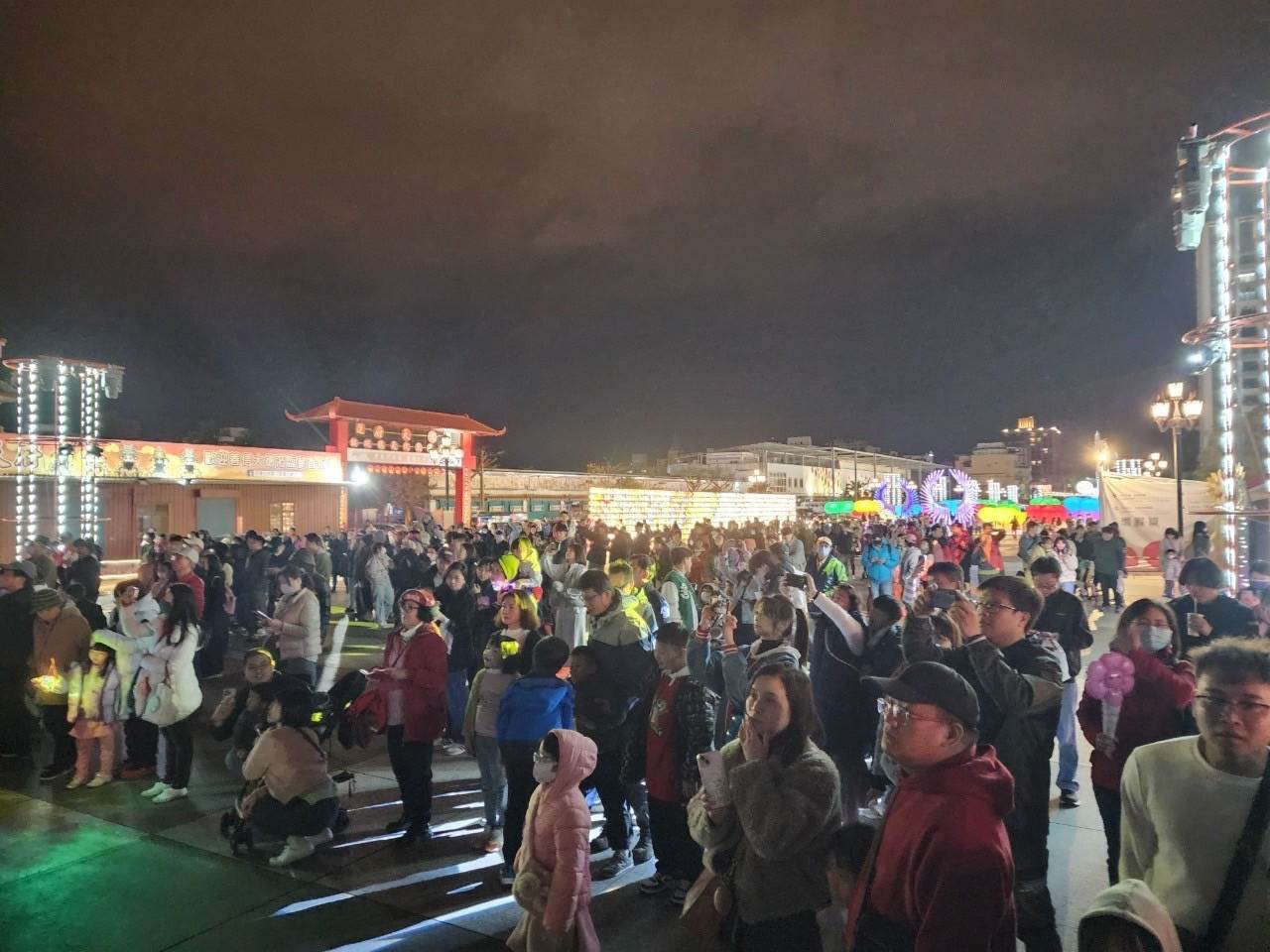 燈會觀展人次再創歷史新高。（圖／花蓮縣政府提供）