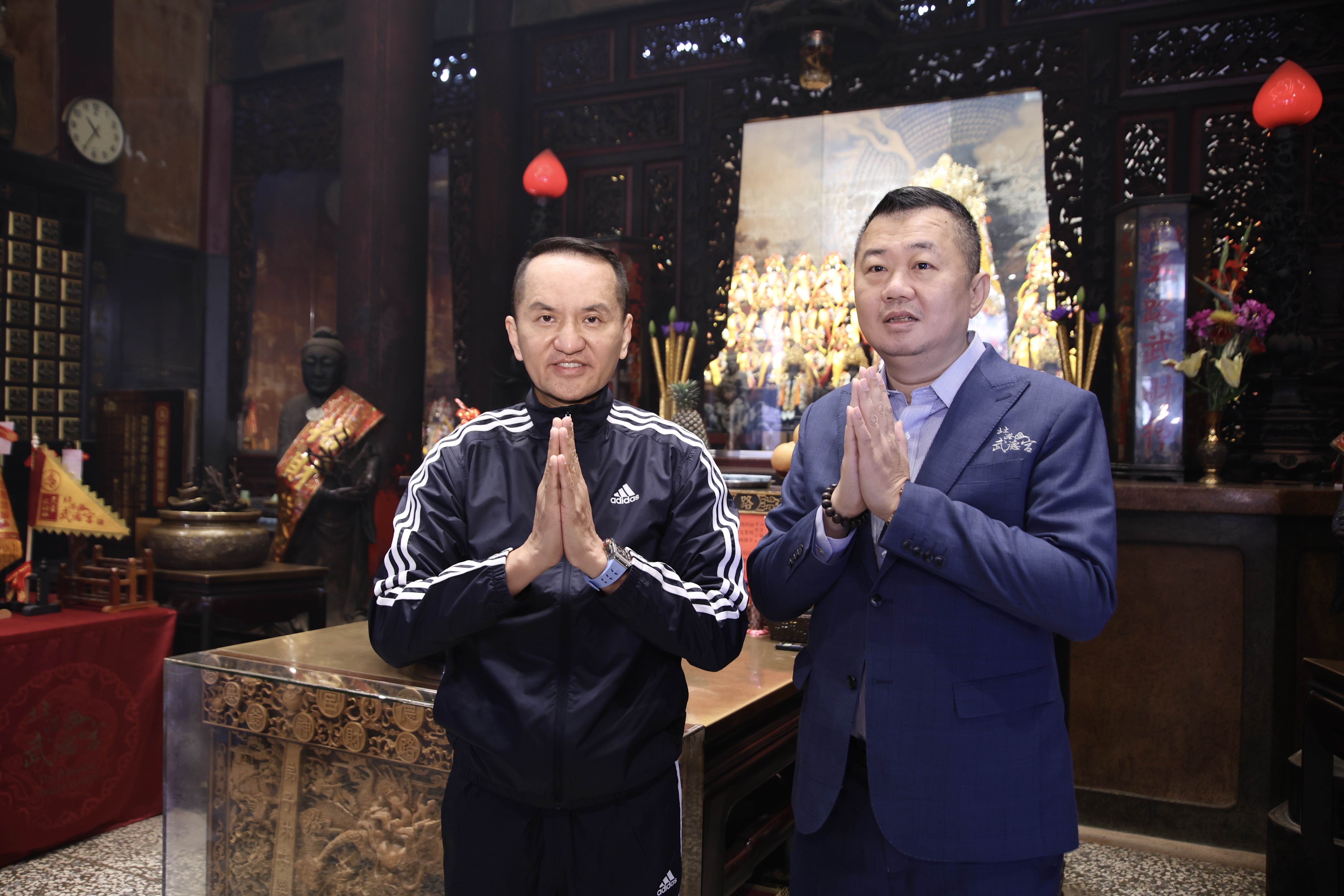 主祀五路財神的武德宮建廟雖僅47年,但「集客力」相當驚人。(圖/愛爾麗提供)