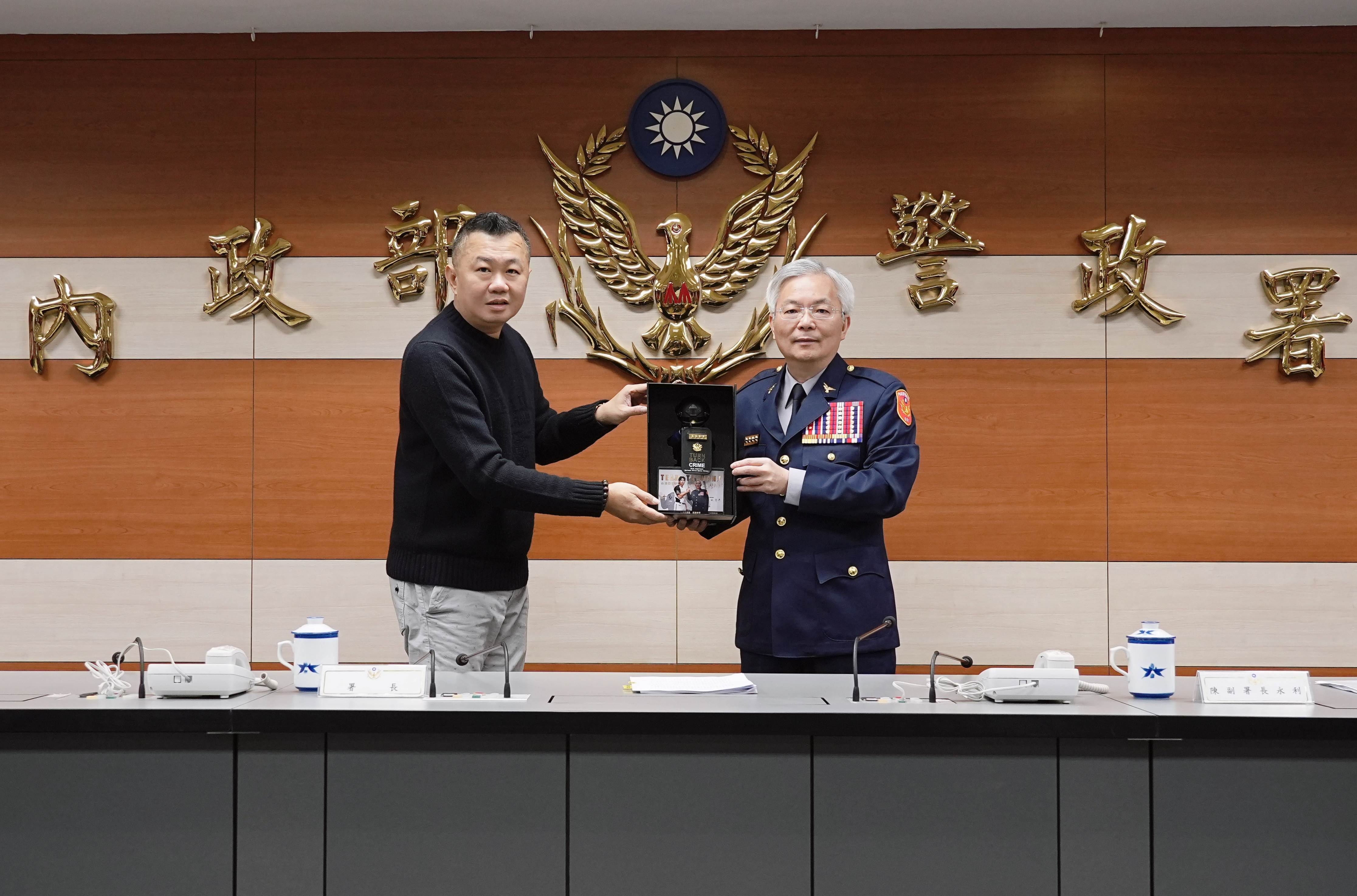 署長對愛爾麗及其他企業的積極參與表達感謝,期待共同為防詐騙工作付出努力。（圖／愛爾麗提供）