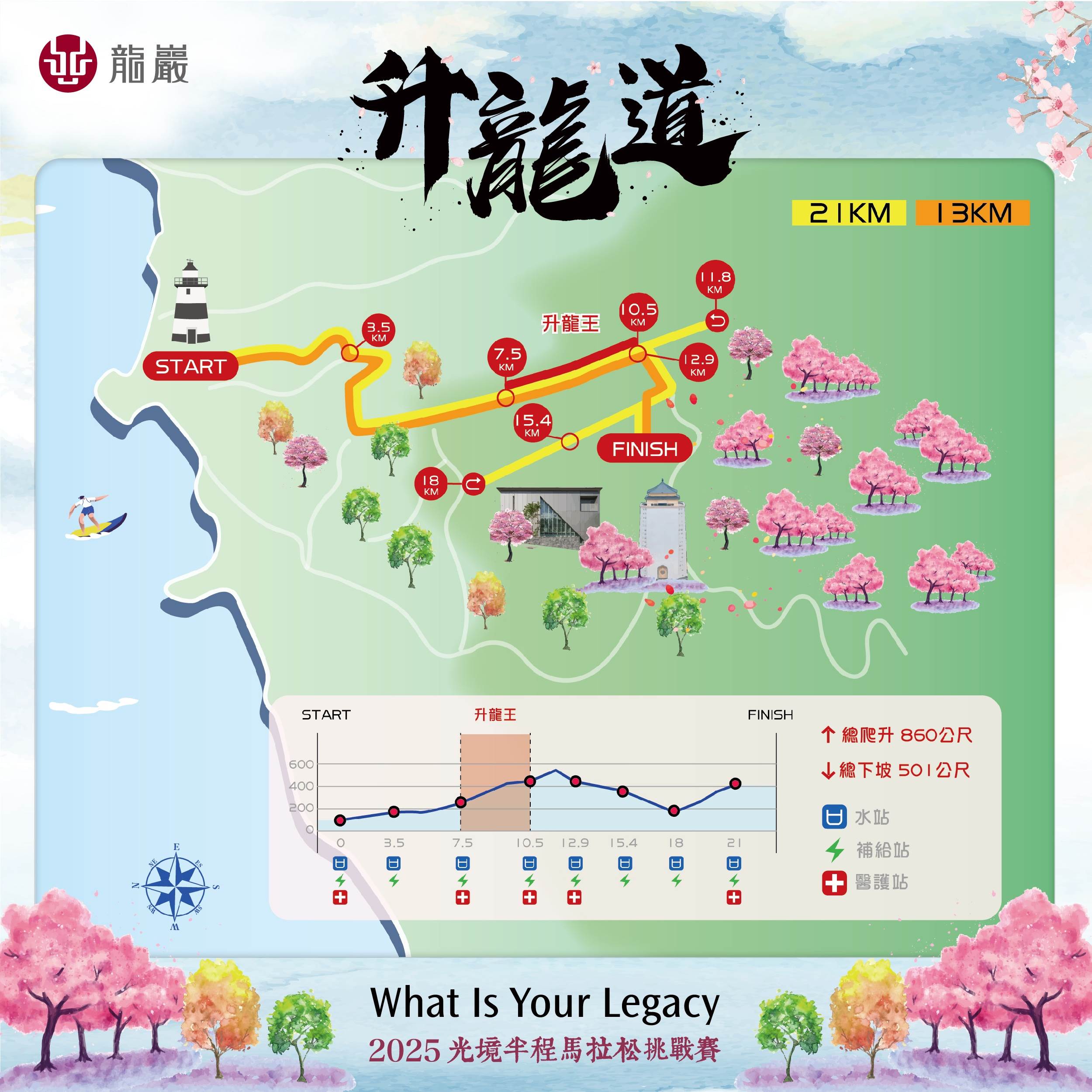 想爭取「升龍王」的稱號，那你絕不能錯過「 2025 光境半程馬拉松-升龍道」。（圖／品牌提供）