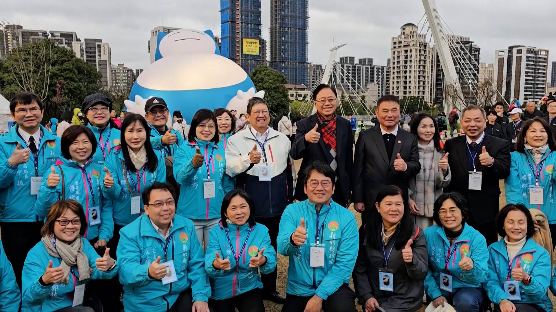 台灣燈會進入最後階段，把握最後幾天，三位縣市首長共享這場盛宴。（圖／東森新聞）