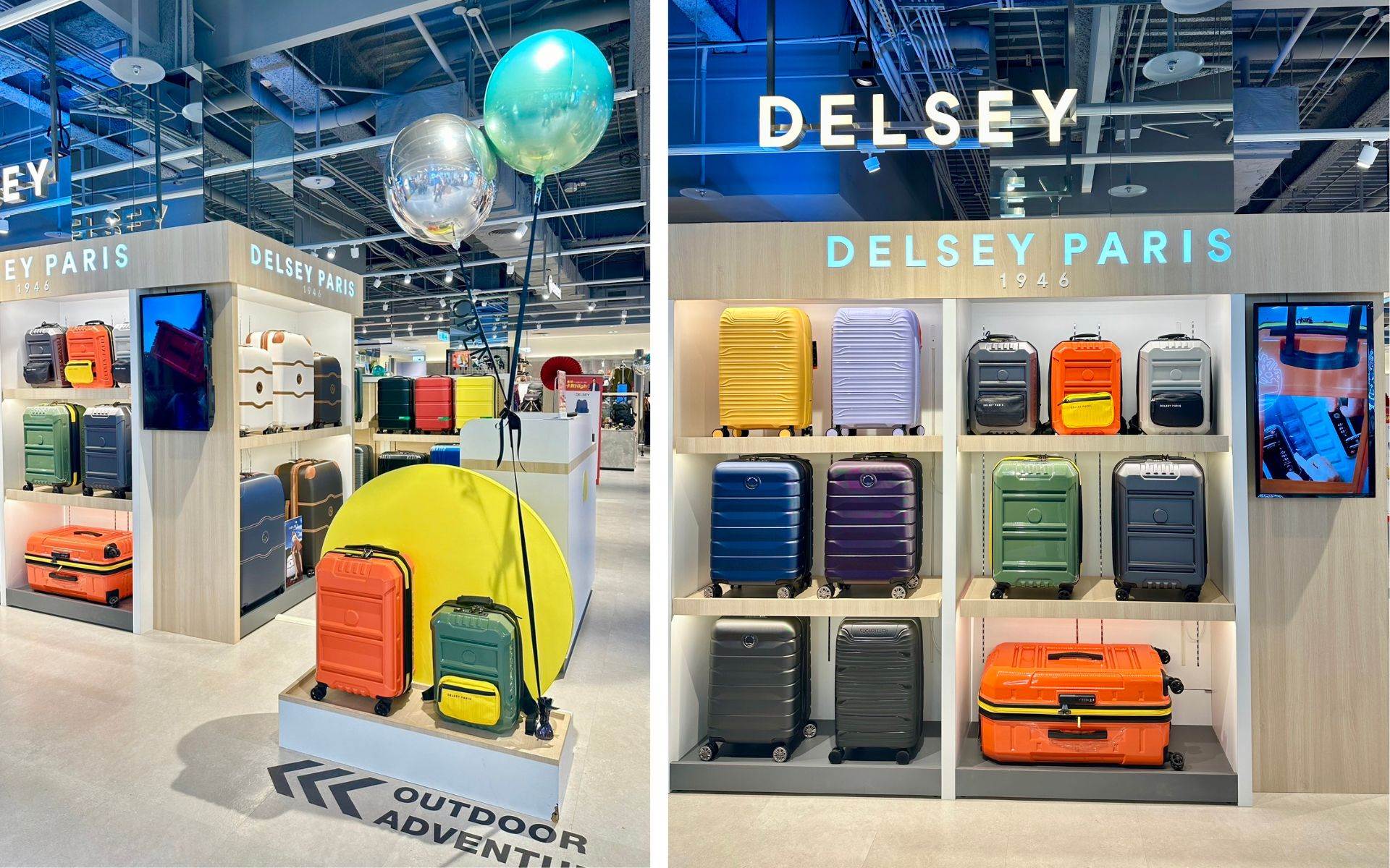 DELSEY PARIS 信義A11專櫃全新開幕，歡迎至店櫃體驗全新法式旅遊風格。